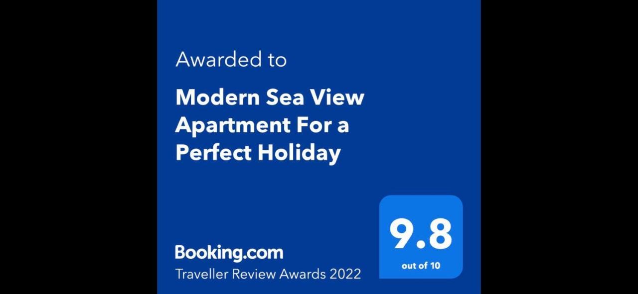 Modern Sea View Apartment For A Perfect Holiday Δυρράχιο Εξωτερικό φωτογραφία